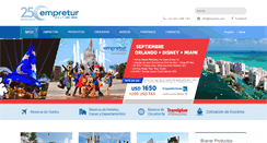 Desktop Screenshot of empretur.com