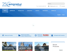 Tablet Screenshot of empretur.com